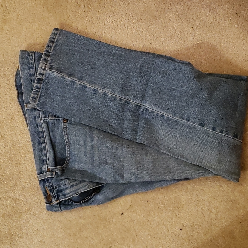 Faded Glory Straight Fit Blue Jeans Size 32